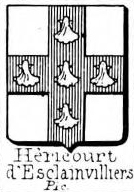Hericourt Coat of Arms / Family Crest 2