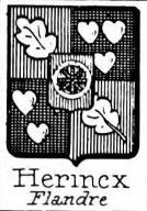 Herincx Coat of Arms / Family Crest 1
