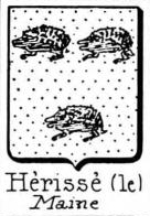 Herisse Coat of Arms / Family Crest 1