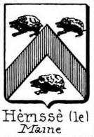 Herisse Coat of Arms / Family Crest 2
