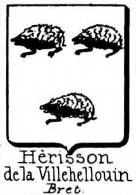 Herisson Coat of Arms / Family Crest 2