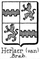 Herlaer Coat of Arms / Family Crest 1