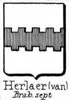 Herlaer Coat of Arms / Family Crest 0