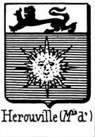 Herouville Coat of Arms / Family Crest 1