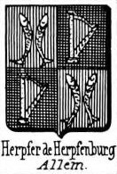 Herpfer Coat of Arms / Family Crest 3