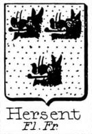 Hersent Coat of Arms / Family Crest 0