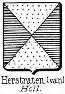 Herstraten Coat of Arms / Family Crest 0