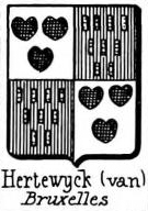 Hertewyck Coat of Arms / Family Crest 0
