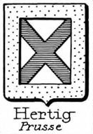 Hertig Coat of Arms / Family Crest 0