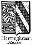 Hertinghausen Coat of Arms / Family Crest 0