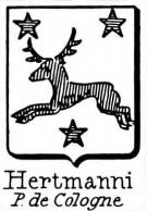 Hertmanni Coat of Arms / Family Crest 0