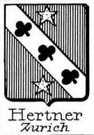 Hertner Coat of Arms / Family Crest 1