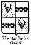Hertoghe Coat of Arms / Family Crest 1