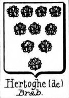 Hertoghe Coat of Arms / Family Crest 3