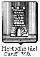Hertoghe Coat of Arms / Family Crest 5