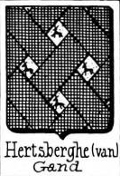 Hertsberghe Coat of Arms / Family Crest 0