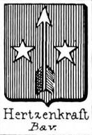 Hertzenkraft Coat of Arms / Family Crest 0