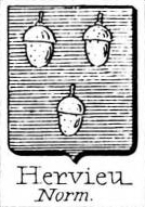 Hervieu Coat of Arms / Family Crest 1