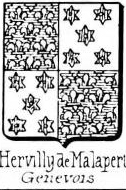Hervilly Coat of Arms / Family Crest 1