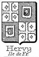 Hervy Coat of Arms / Family Crest 0