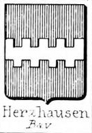 Herzhausen Coat of Arms / Family Crest 0