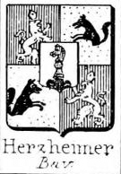Herzheimer Coat of Arms / Family Crest 1