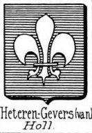 Heteren Coat of Arms / Family Crest 1