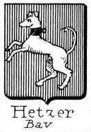 Hetzer Coat of Arms / Family Crest 2
