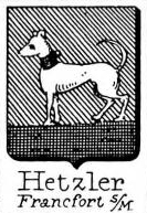Hetzler Coat of Arms / Family Crest 0