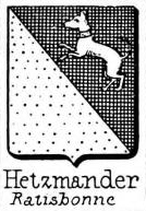 Hetzmanseder Coat of Arms / Family Crest 1