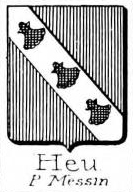 Heu Coat of Arms / Family Crest 1