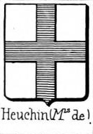 Heuchin Coat of Arms / Family Crest 1