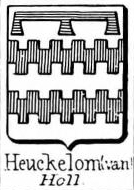 Heuckelom Coat of Arms / Family Crest 1