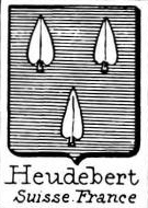 Heudebert Coat of Arms / Family Crest 0