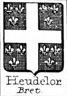 Heudelor Coat of Arms / Family Crest 0