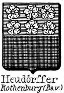 Heudorffer Coat of Arms / Family Crest 0