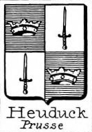 Heuduck Coat of Arms / Family Crest 0
