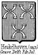 Heukelhoven Coat of Arms / Family Crest 0