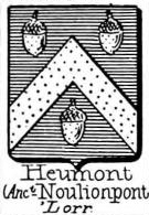 Heumont Coat of Arms / Family Crest 0