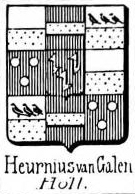 Heurnius Coat of Arms / Family Crest 0