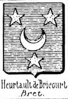 Heurtault Coat of Arms / Family Crest 1
