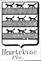 Heurtebise Coat of Arms / Family Crest 0