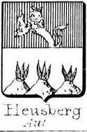 Heusberg Coat of Arms / Family Crest 0