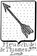 Heusch Coat of Arms / Family Crest 5