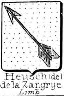 Heusch Coat of Arms / Family Crest 6
