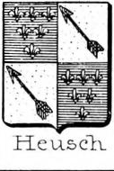 Heusch Coat of Arms / Family Crest 7
