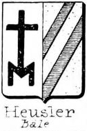 Heusler Coat of Arms / Family Crest 1