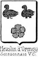 Heuslin Coat of Arms / Family Crest 1