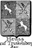 Heuss Coat of Arms / Family Crest 2