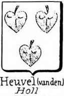 Heuvel Coat of Arms / Family Crest 8